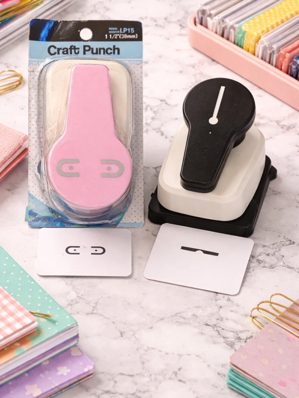 Craft Punch Set – Slot Punch 1.5” + Extra Punch Scrapbooking Tool